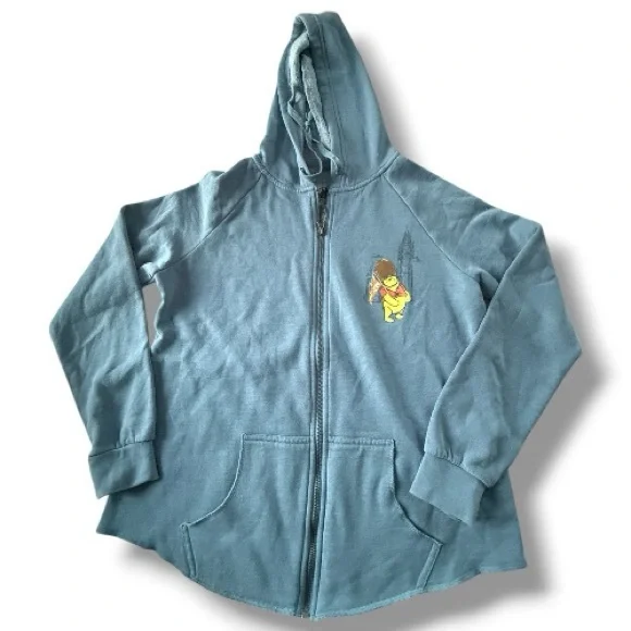 Disney Epcot World Showcase United Kingdom Winnie The Pooh Hoodie Jacket Small - Picture 4 of 9